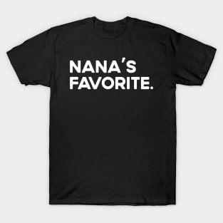 Nana’s Favorite T-Shirt